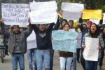 Men protest rape in New Delhi