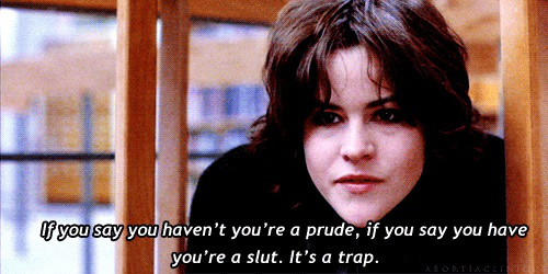 The double bind. Damned if you do, don't.