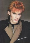 Duran Duran's Nick Rhodes, all made up
