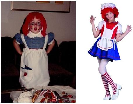 Halloween Costumes, Then and Now 6