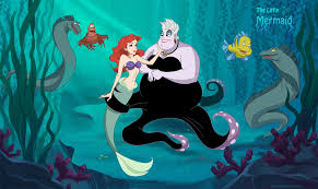 The Sea Witch and Ariel