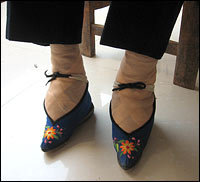 Bound feet