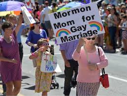 Mormon mom for gay marriage