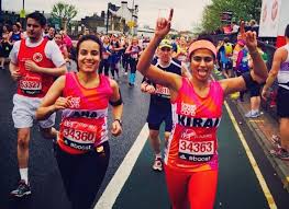 "Free bleeders” like Kirin Gandhi, running a marathon.