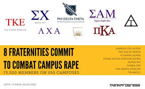 Some fraternities are fighting rate culture!