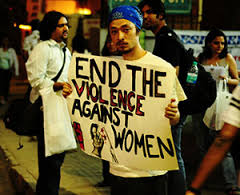 End the violence against women!